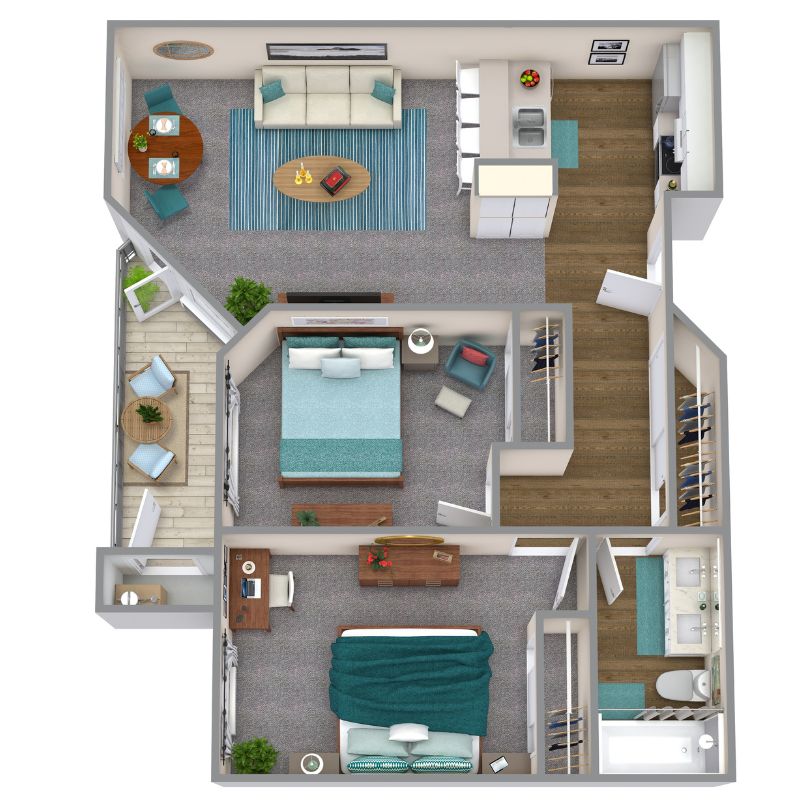 Concord Two Bedroom 24
